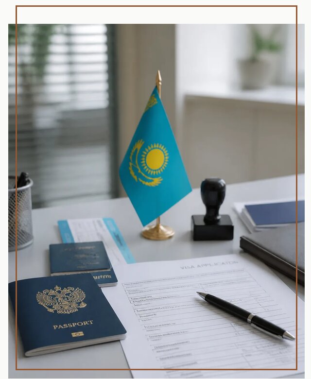 Оформление визы в Казахстан для поездки и работы в Екатеринбурге