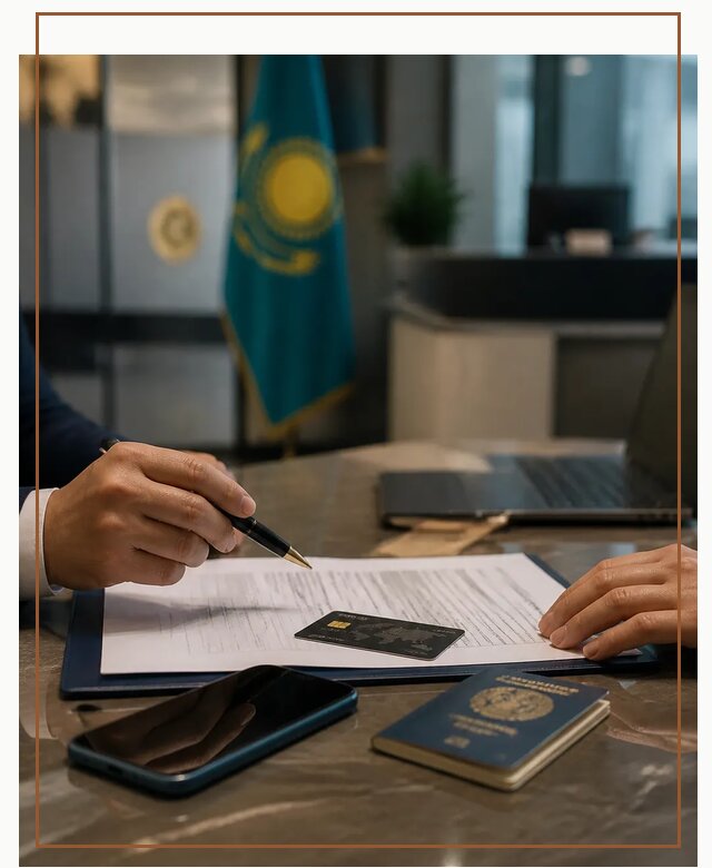 Открытие счета и банковской карты в Казахстане в Екатеринбурге